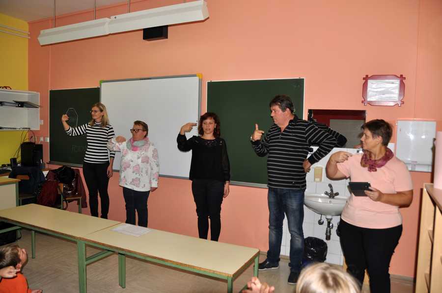 Predstavitev na osnovni šoli Fokovci